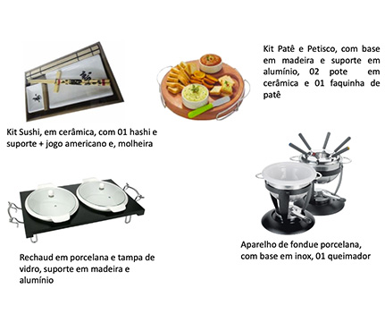 kit gourmet + manancial comércio de brindes